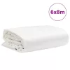 Fehér ponyva 6 x 8 m 650 g/m²