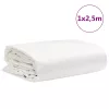 Fehér ponyva 1 x 2,5 m 650 g/m²