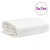 Fehér ponyva 5 x 7 m 650 g/m²