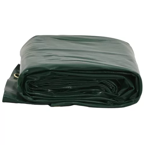 Zöld ponyva Ø 2,8 m 650 g/m²
