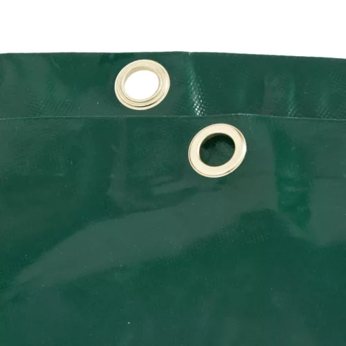 Zöld ponyva Ø 2,8 m 650 g/m²