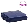 Kék ponyva Ø 3 m 650 g/m²