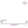 Kék ponyva Ø 3 m 650 g/m²