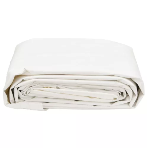 Fehér ponyva Ø 2,6 m 650 g/m²