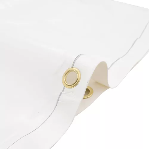 Fehér ponyva Ø 2,6 m 650 g/m²