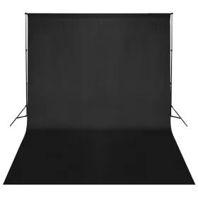 Fekete háttértartó állványrendszer 500 x 300 cm