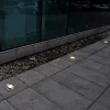 12 db kerek kültéri talajba építhető lámpa