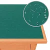 Kültéri fa nyúlketrec kisállatok számára 4 ajtóval