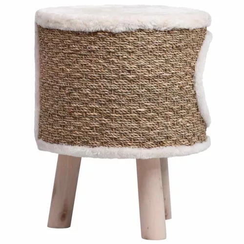 Tengerifű macskabútor falábakkal 41 cm