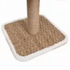 Tengerifű macskabútor felső alagúttal és játékkal 56 cm