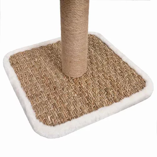 Tengerifű macskabútor felső alagúttal és játékkal 56 cm