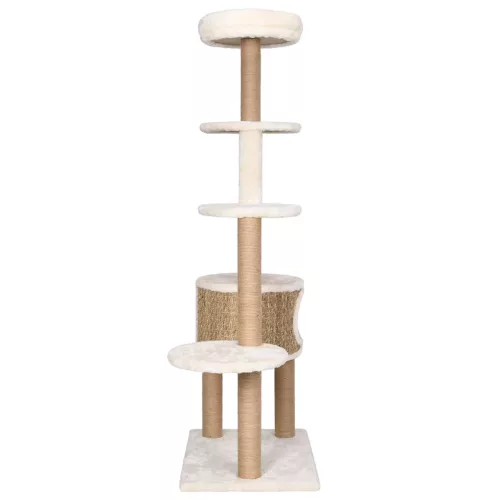 Tengerifű macskabútor luxuspárnával és kaparófával 148 cm