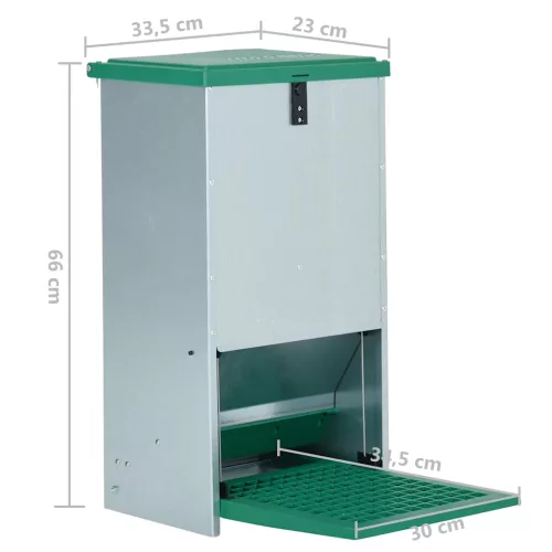 Feedomatic automatikus pedálos baromfietető 20 kg