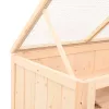 Tömör fenyőfa hörcsögketrec 104 x 52 x 54 cm