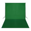 Zöld pamut háttér blueboxhoz állvány nélkül 500 x 300 cm