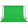 Zöld pamut háttér blueboxhoz állvány nélkül 500 x 300 cm