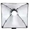 Stúdiólámpaszett háromlábú állvánnyal és softbox-szal