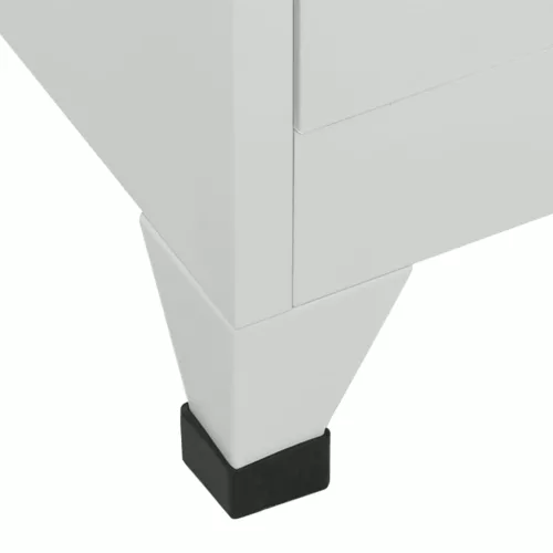Acél öltözőszekrény 6 rekesszel 90 x 45 x 180 cm