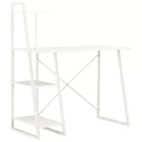 Fehér íróasztal polcrendszerrel 102 x 50 x 117 cm