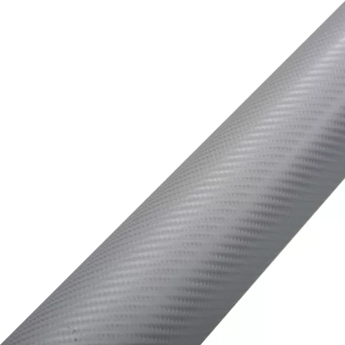 2 darab 4D-s ezüstszínű autófólia 100 x 150 cm