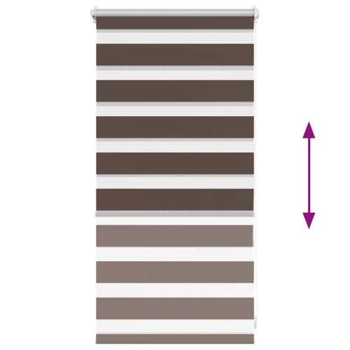 Zebra roló 37 x 100 cm-es Kávé