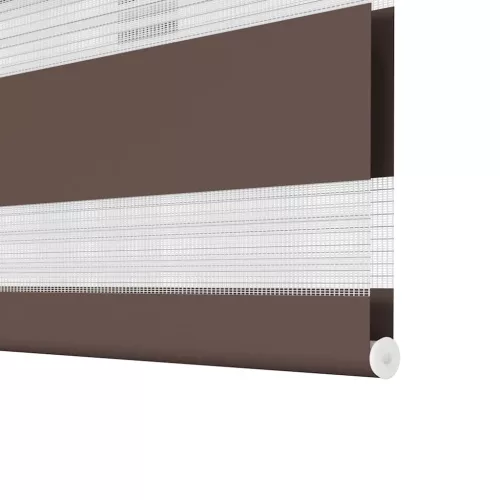 Zebra roló 37 x 100 cm-es Kávé