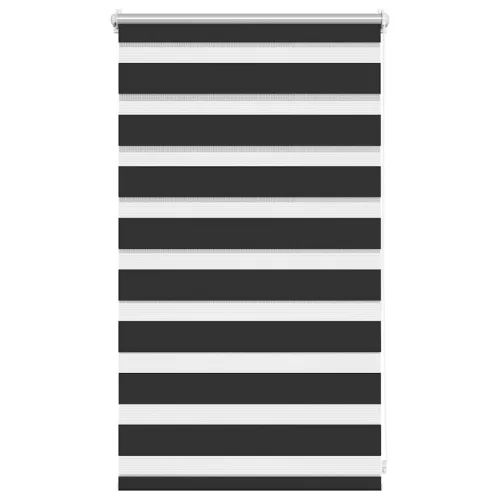 Zebra roló 50 x 100 cm Fekete