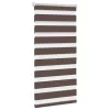 Zebra roló 57 x 120 cm Kávészínű