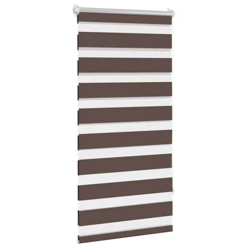 Zebra roló 57 x 120 cm Kávészínű