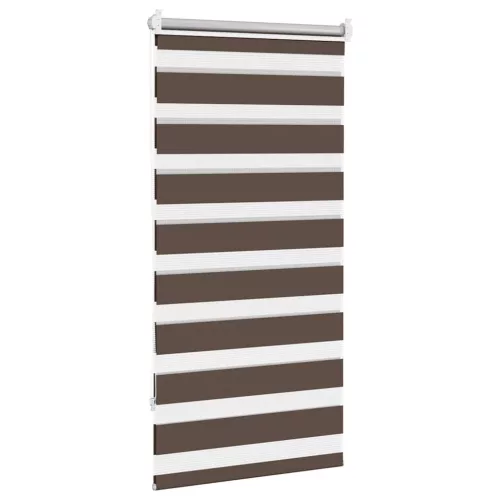 Zebra roló 57 x 120 cm Kávészínű