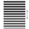 Zebra roló 140 x 175 cm Fekete