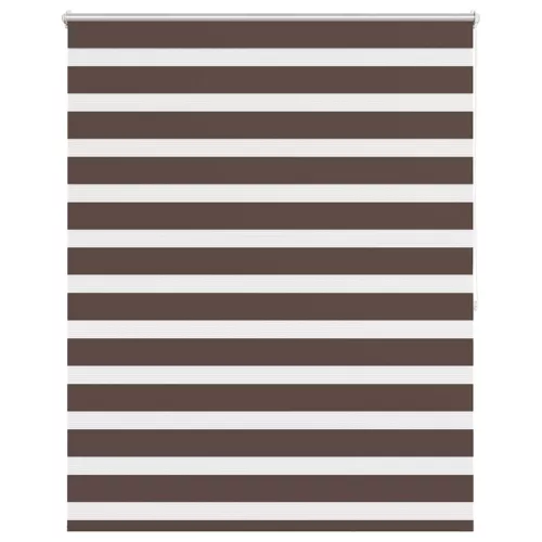 Zebra roló 137 x 175 cm Kávészínű