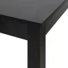 Fekete MDF bárasztal 115 x 55 x 107 cm
