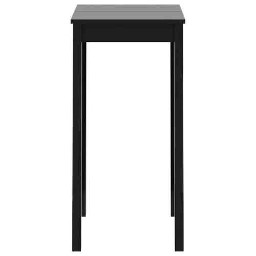 Fekete MDF bárasztal 55 x 55 x 107 cm