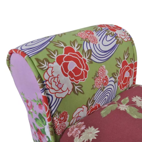 Patchwork pad virágos stílus