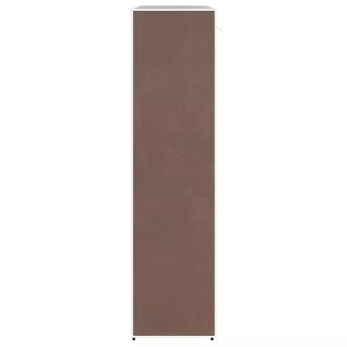 Barna szövet ruhásszekrény tárolórekeszekkel 45x150x176 cm