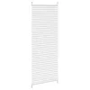 Plisse Roló 50x125 cm Fehér Redős Roló