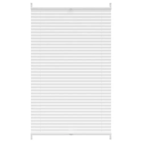 Plisse Roló 70 x 125 cm Fehér Redős Roló