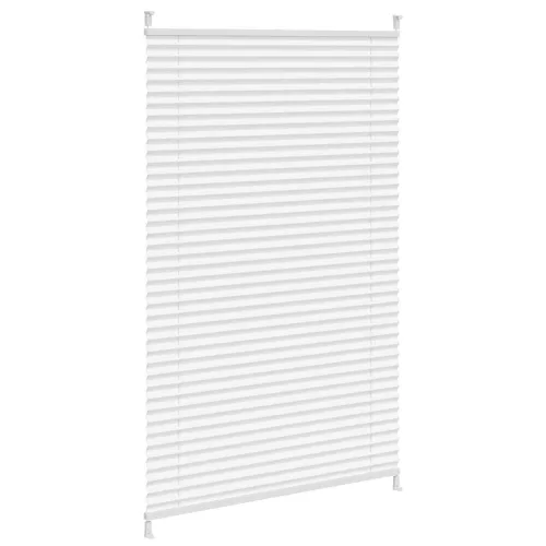 Plisse Roló 90 x 125 cm Fehér Redős Roló