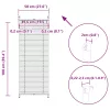 Szét Húzható Roló 50x100cm Krém