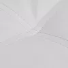 Fehér műbőr fekvőszék párnával
