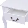 Fehér MDF éjjeliszekrény