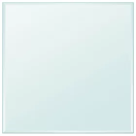 Edzett üveg asztallap négyszögletes 700x700 mm