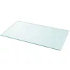 Edzett üveg asztallap téglalap alakú 1200 x 650 mm