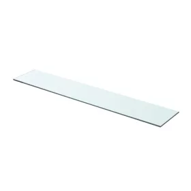 80x15 cm átlátszó panel üvegpolc