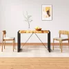 Tömör nyers mangófa étkezőasztal 120 cm