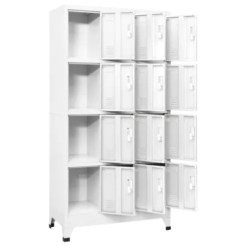 Öltözőszekrény 12 rekesszel 90 x 45 x 180 cm