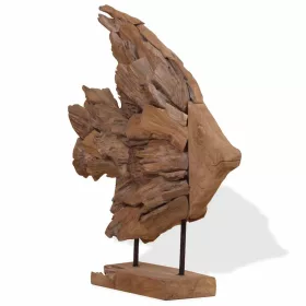 Hal szobor Teak 40x12x57 cm