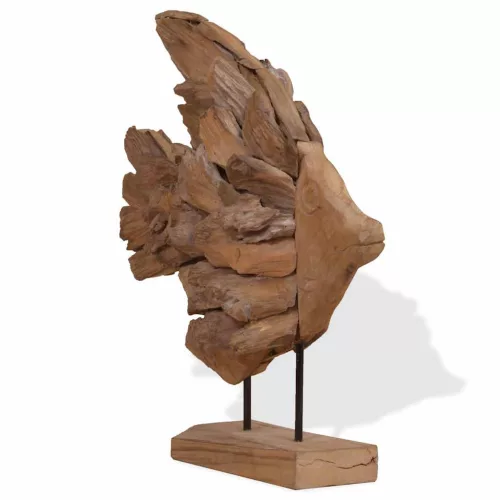 Hal szobor Teak 40x12x57 cm