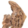 Hal szobor Teak 40x12x57 cm